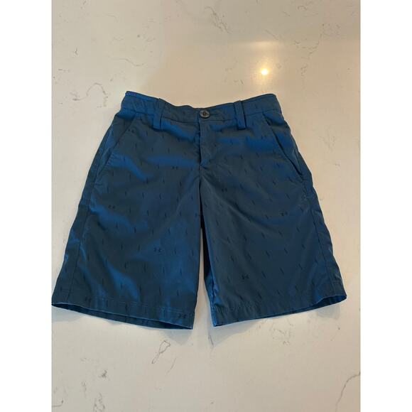 Under Armour Blue Performance Shorts Size Small (8) - Picture 1 of 3
